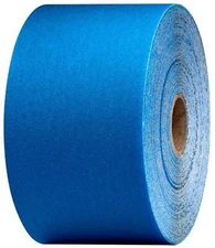 3M 36225 Stick-it Blue Abrasive Sheet Roll Sandpaper 320 grade, Grit, PSA Sticky