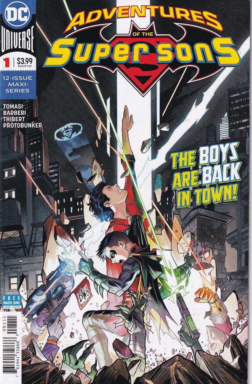 Adventures of the Super Sons #1 Main Cover New/Unread DC Rebirth