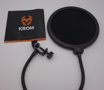 KROM Streaming Mikrofon-Set NXKROMKPSL unidirektiona 3,5mm All-in-One-Set Stream