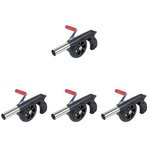 4 Pieces Handtrockner Manuelles Gebläse Tragbares Feuerlöschgerät