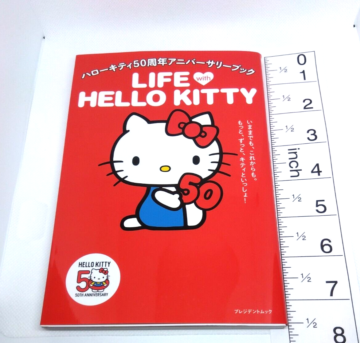 Hello Kitty 50th Anniversary Book Life With Hellokitty Set
