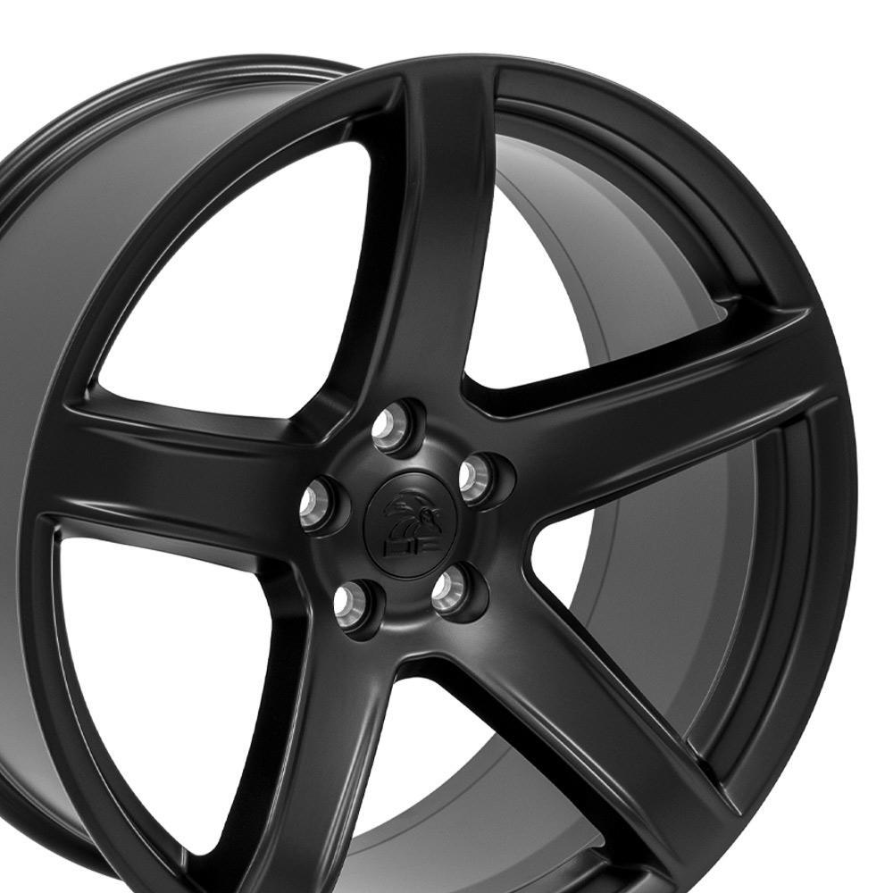20 inch Satin Black 2640 Wheel Fit Dodge Charger Challenger Rim eBay