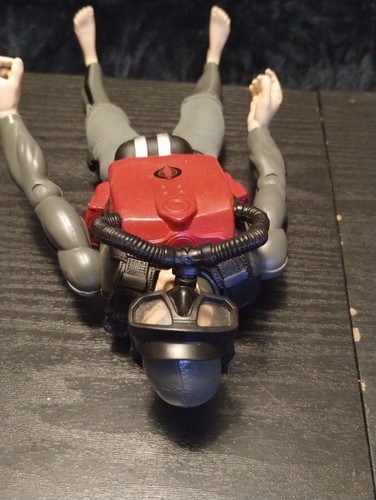 Figura de acción GI Joe Cobra Frogman SOLO nombre en código: Cobra Eel 12” escala 1/6 RARA - Imagen 7 de 17