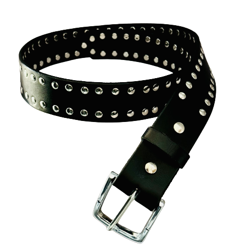 Leather Belt Black Allsaints Stylish and Unique Design-image