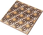 Sumiclub Wood Coaster Japanese Traditional Kumiko Style ‎K-01 NEW