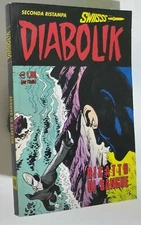 I104968 Diabolik No. 166 Second Reprint SWIISSS - Blood Reprint