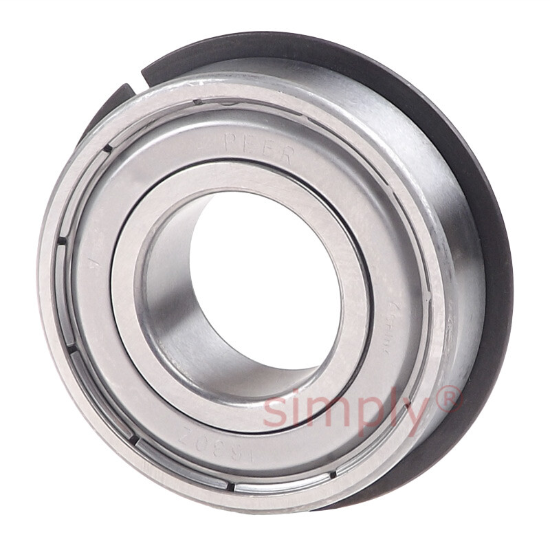 peer-1630znr-open-1-metal-shield-and-snap-ring-ball-bearing-0-75x1