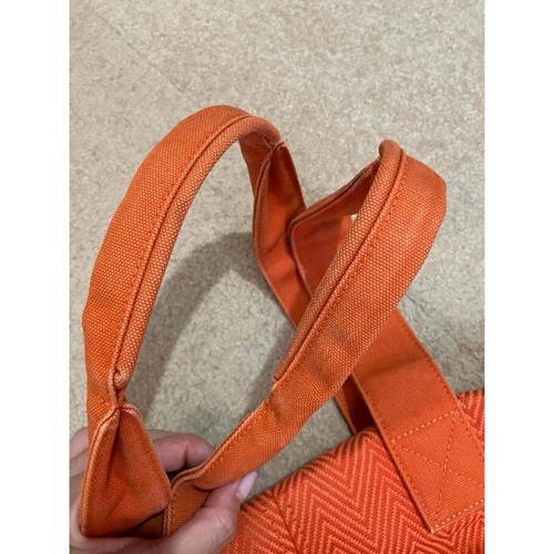 Hermes Pannier De Plage PM Tote Strand Schultertasche Baumwolle Canvas aus Japan JPN - Bild 2 von 10