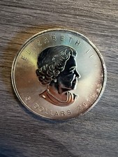 Canada 2015 $5 Maple Leaf 1oz. .9999 Fine Silver Coin 🍁🇨🇦