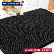 Smiry Dog Door Mat for Muddy Paws 30x20, Absorbs Moisture and Dirt Doormat, Non-