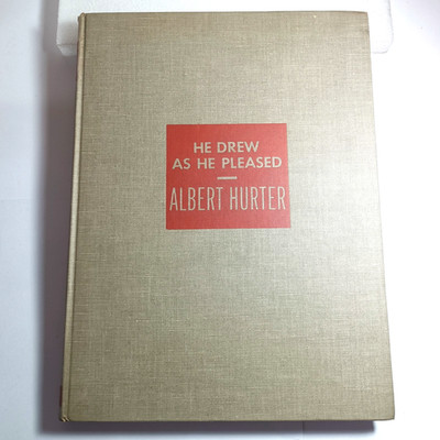 He Drew as He Pleased Albert Hurter 1948 Simon & Schuster Disney cartoonist
