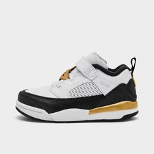 Kids' Toddler Jordan Spizike Low White/Metallic Gold/Black FQ3952 108