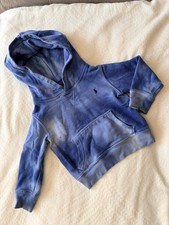 Polo by Ralph Lauren Kids Tie Dye Hoodie Blue Size 2T