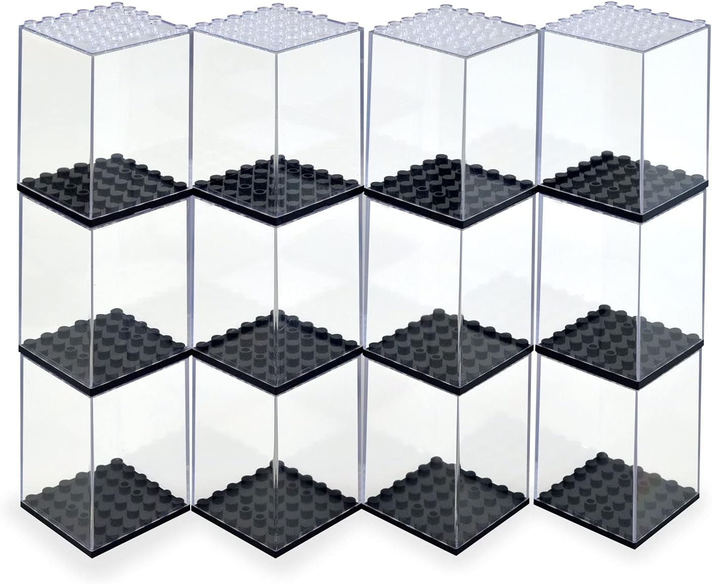 S Acrylic Display Case Action Figure Building Block Display Box High-t