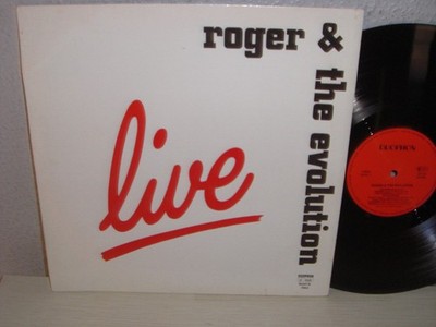Schallplatte LP / ROGER & THE EVOLUTION ( LIVE ) Vinyl 1990