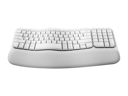 Logitech Wave Keys for Mac, Wireless Ergonomic Keyboard with Cushioned Palm Rest - Picture 5 of 6