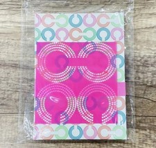 CoachSignature Pattern Journal Notebook - New Pink Multicolor