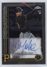 2025 Topps Chrome Rookie Auto Nick Yorke #RA-NY Auto 0qh8