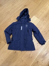 Mountain Horse Waterproof Coat With Weather Protection System Navy Size 140