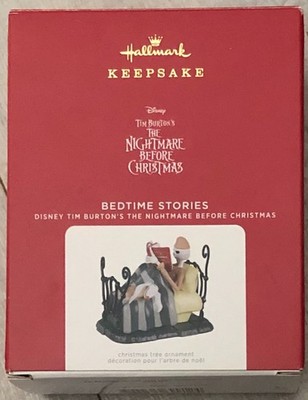 Hallmark Ornament Nightmare Before Christmas 2021 Bedtime Stories Skellington