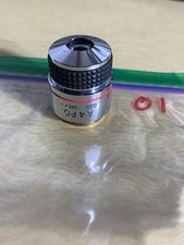 Olympus Microscope 4x Objective A 4 PO 0.10 160/-  100589 pulled Off BH2 Pol