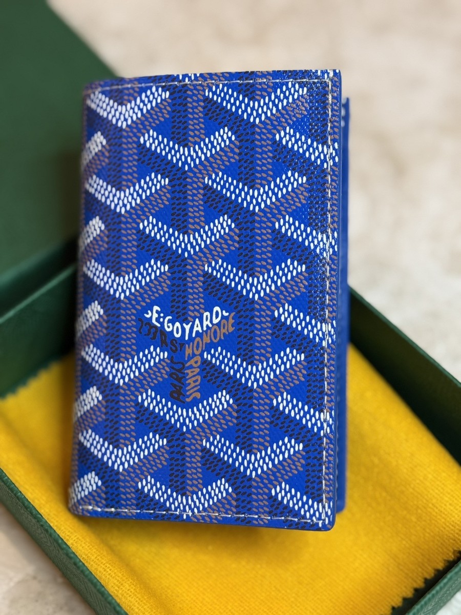 【Goyard】ゴヤール★cardholder★カードホルダー★未使用 Goyard Sky Blue Card Holder | eBay