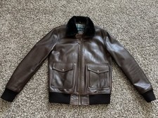 Satchel & Page Satchel and Page Bomber Jacket Size M