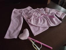 American Girl Doll Julie's PAJAMAS retired PJ's F6330 Butterfly Pink Heart Baton