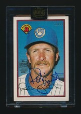 2021 Topps Archives Signature Series Robin Yount Auto 1989 Bowman #13/19 Brewers