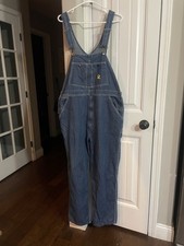 Workwear Carpenter Jeans Vintage Bob Overalls 90s 40 X 30