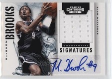2012 Contenders Substantial Signatures Materials 134/149 MarShon Brooks Auto 3c7