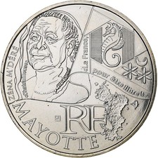 [#1309052] France, 10 Euro, Mayotte, 2012, Pessac, Silver, MS