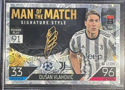 2022-23 Topps Match Attax UEFA Club Competitions - Man of the Match Signature...