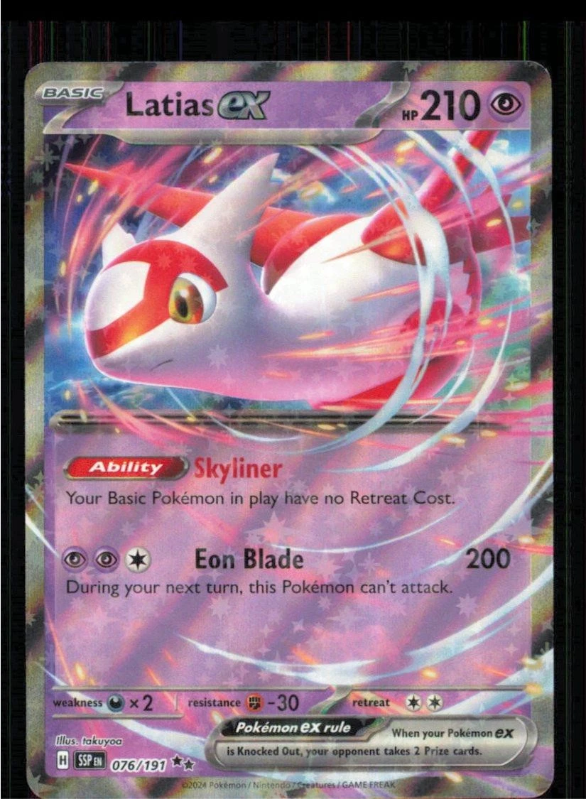 Latias ex 076/191 Sv08: Surging Sparks for sale | eBay