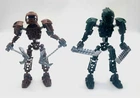 Lot of 2 Vintage 2004 LEGO BIONICLES Set 8604 & 8605 - Complete