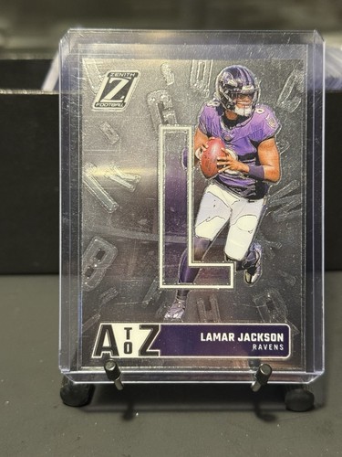 2024 Panini Zenith- Lamar Jackson (A To Z) #12 Great Condition NM