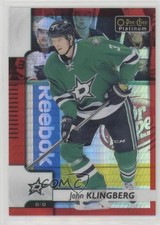 2017-18 O-Pee-Chee Platinum Red Prism 132/199 John Klingberg #58 7ql