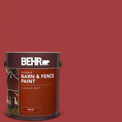 #ad 1 Gal. Red Barn and Fence Exterior Paint $26.98