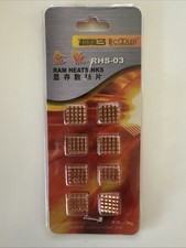 PcCooler VGA Ram Heatsinks Copper - 8 Pieces RHS-03/B16 Adhesive included