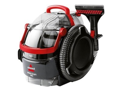 Bissell SpotClean Pro 1558N Waschstaubsauger 750W rot/grau kabelgebunden