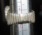 Beautiful Artisan Sterling Silver MOUNTAIN GOAT RAM BIGHORN Size 6 1/4 — photo 4