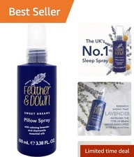 Lavender & Chamomile Pillow Spray 100ml - Natural Sleep Aid for Restful Nights