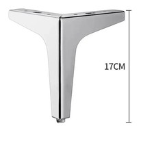 Image of 4pcs Modern Furniture Legs Gold Black Sofa Feet Table Bed Chair Cabinet Support