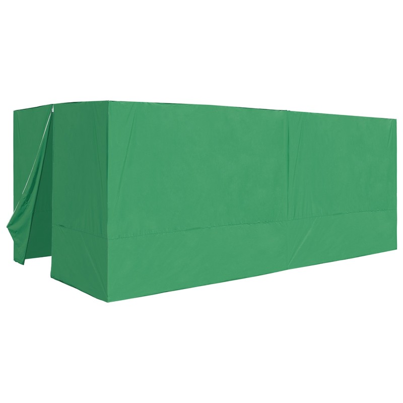 InstaHibit 6 Pack Side Wall for 10x20 Ft EZ Pop Up Canopy Tent UV50+ Zipper Pool
