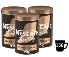 3x Nescafe Gold Blend Roastery Collection Dark Roast Premium Instant Coffee 95g
