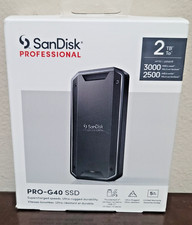 SANDISK PROFESSIONAL 2TB PRO-G40 SSD  NEW