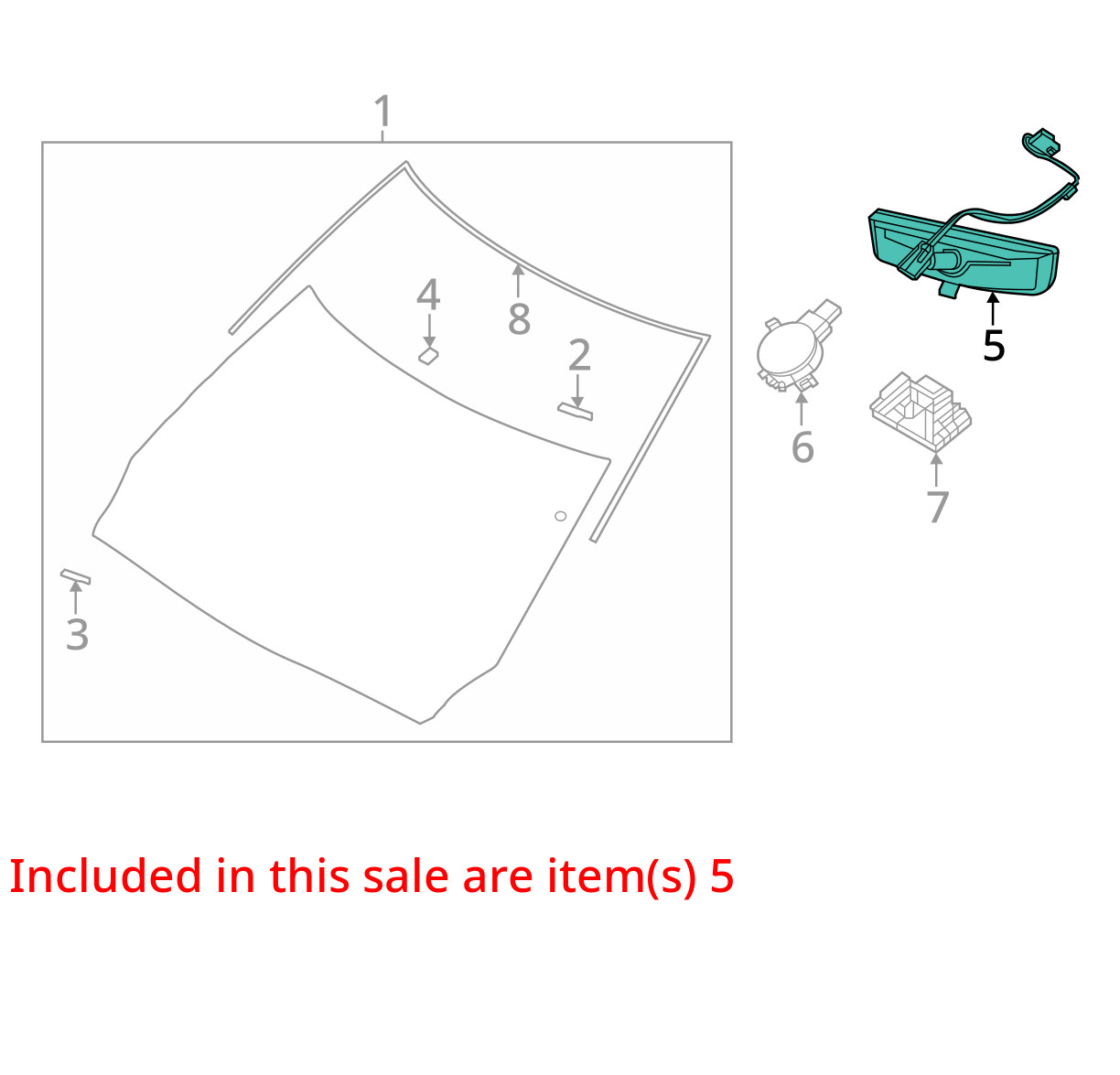 2007-2022 Nissan Sentra Interior Rear View Mirror Oem HVDBL