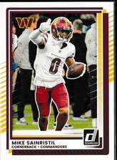 Mike Sainristil 2025 Donruss Washington Commanders #38