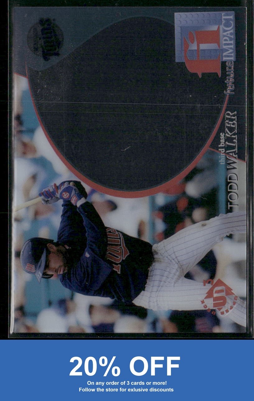 Todd Walker 1997 Upper Deck UD3 #52 Minnesota Twins