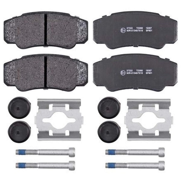 Bremsbelagsatz Ohne VerschleißSensor 19,9 Mm A.B.S. FüR U.A. CitroËN Jumper-image